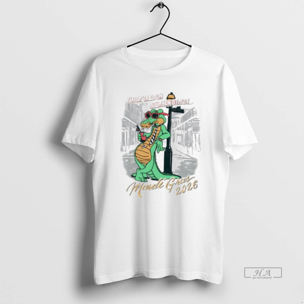 Official Mardi Gras 2026 Gator Tails On Bourbon Street T-Shirts, Hoodie, Sweatshirt | AU18TeeNovaLab.com