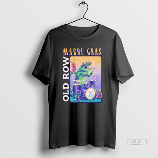 Official Mardi Gras Gator Band Old Row T-Shirts, Hoodie, Sweatshirt | AU18TeeNovaLab.com