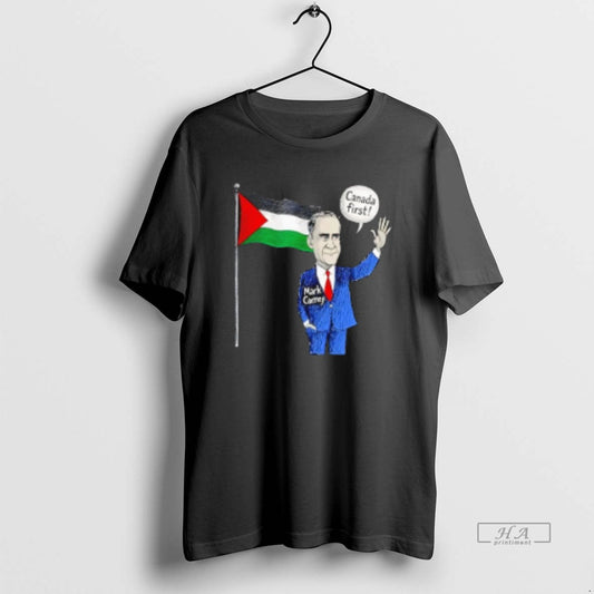 Official Mark Carney Canada First Palestine Flag T-Shirts, Hoodie, Sweatshirt | AU18TeeNovaLab.com