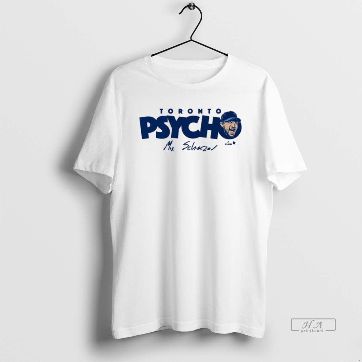 Official Max Scherzer Toronto Blue Jays Mlb Toronto Psycho Signature T-Shirts, Hoodie, Sweatshirt | AU18TeeNovaLab.com