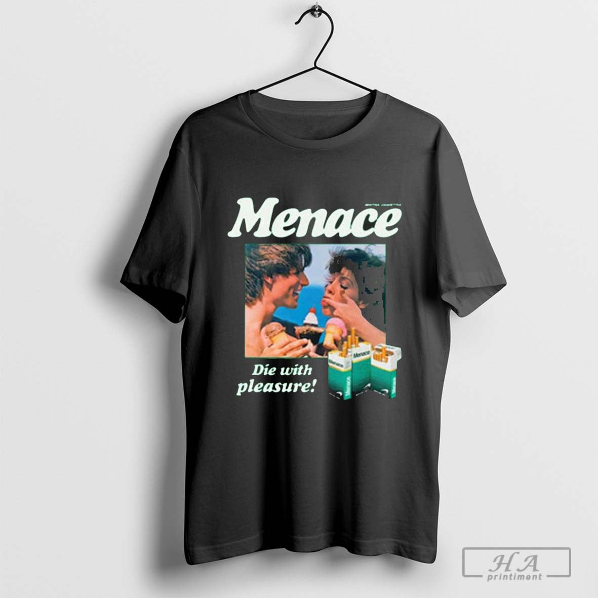 Official Menace Die With Pleasure Newport Cigarettes Menthol New