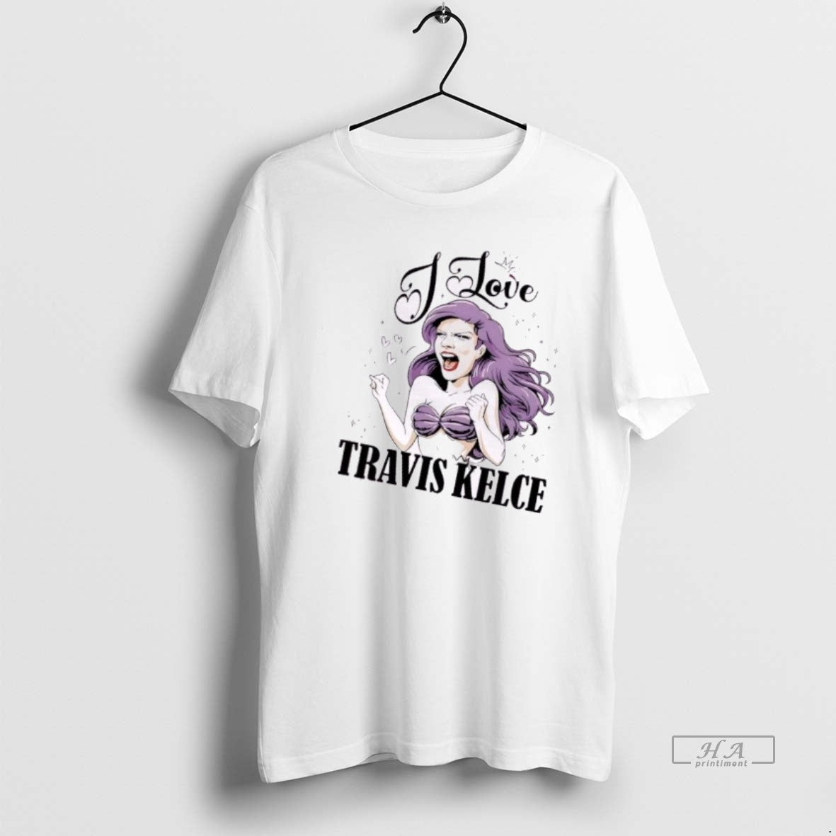 Official Mermaid I Love Travis Kelce T-Shirts, Hoodie, Sweatshirt | AU18TeeNovaLab.com