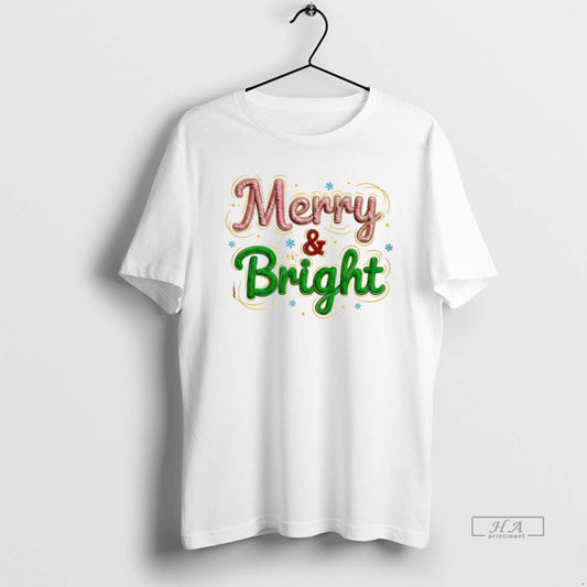 Official Merry And Bright Preppy Christmas 2025