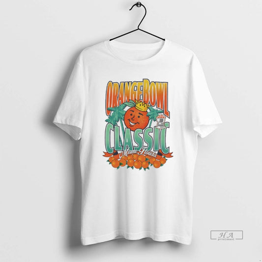 Official Miami Floria Orange Bowl Graphic Retro T-Shirts, Hoodie, Sweatshirt | AU18TeeNovaLab.com