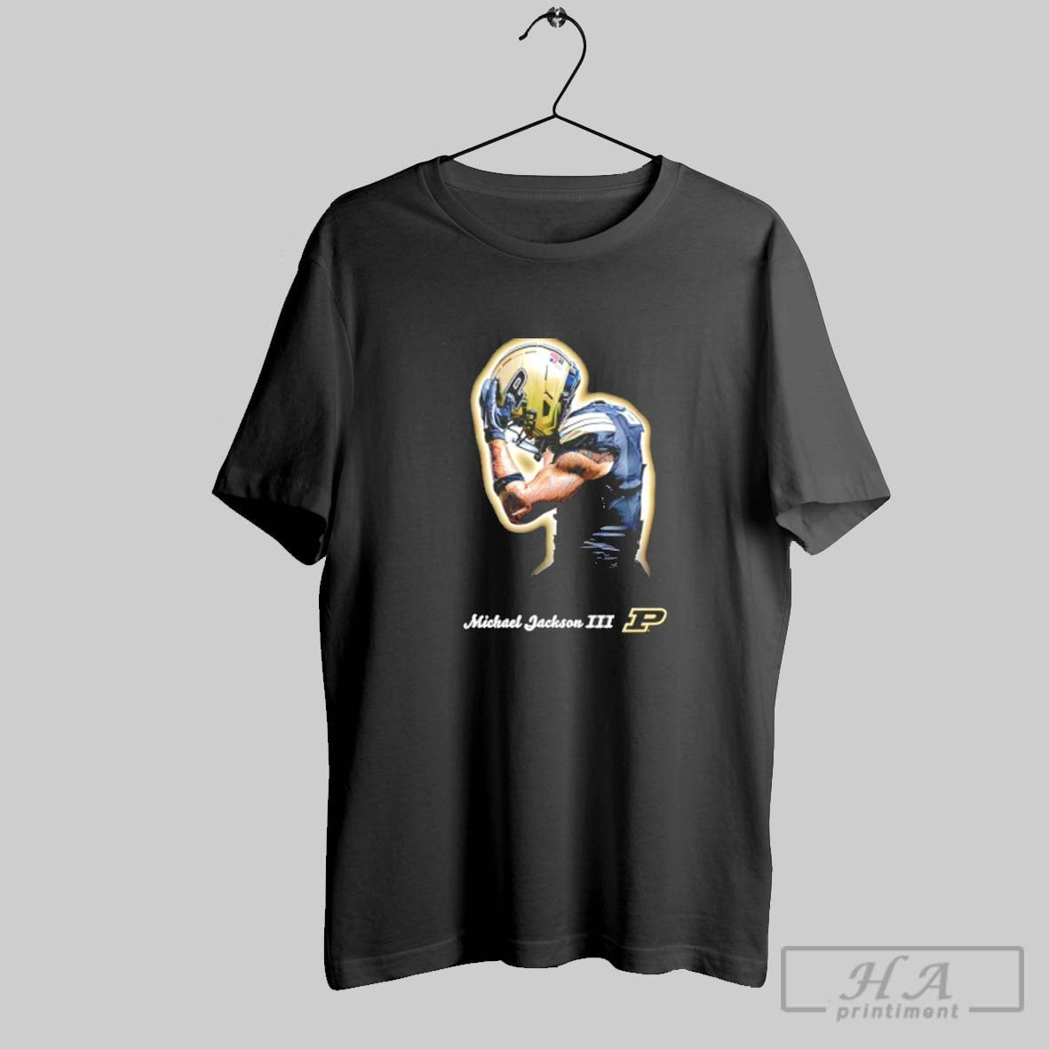 Official Michael Jackson Iii Purdue Boilermakers Portrait