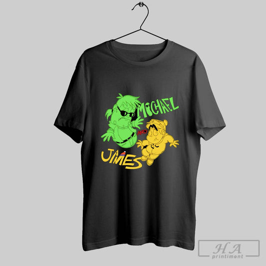 Official Michael And James Cartoon