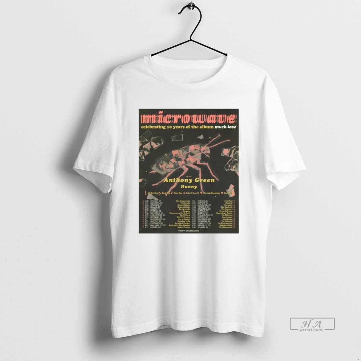 Official Microwave 10 Year Anniversary Much Love T-Shirts, Hoodie, Sweatshirt | AU18TeeNovaLab.com