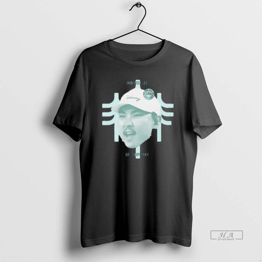 Official Min Woo Lee The Bay Golf Club Portrait T-Shirts, Hoodie, Sweatshirt | AU18TeeNovaLab.com