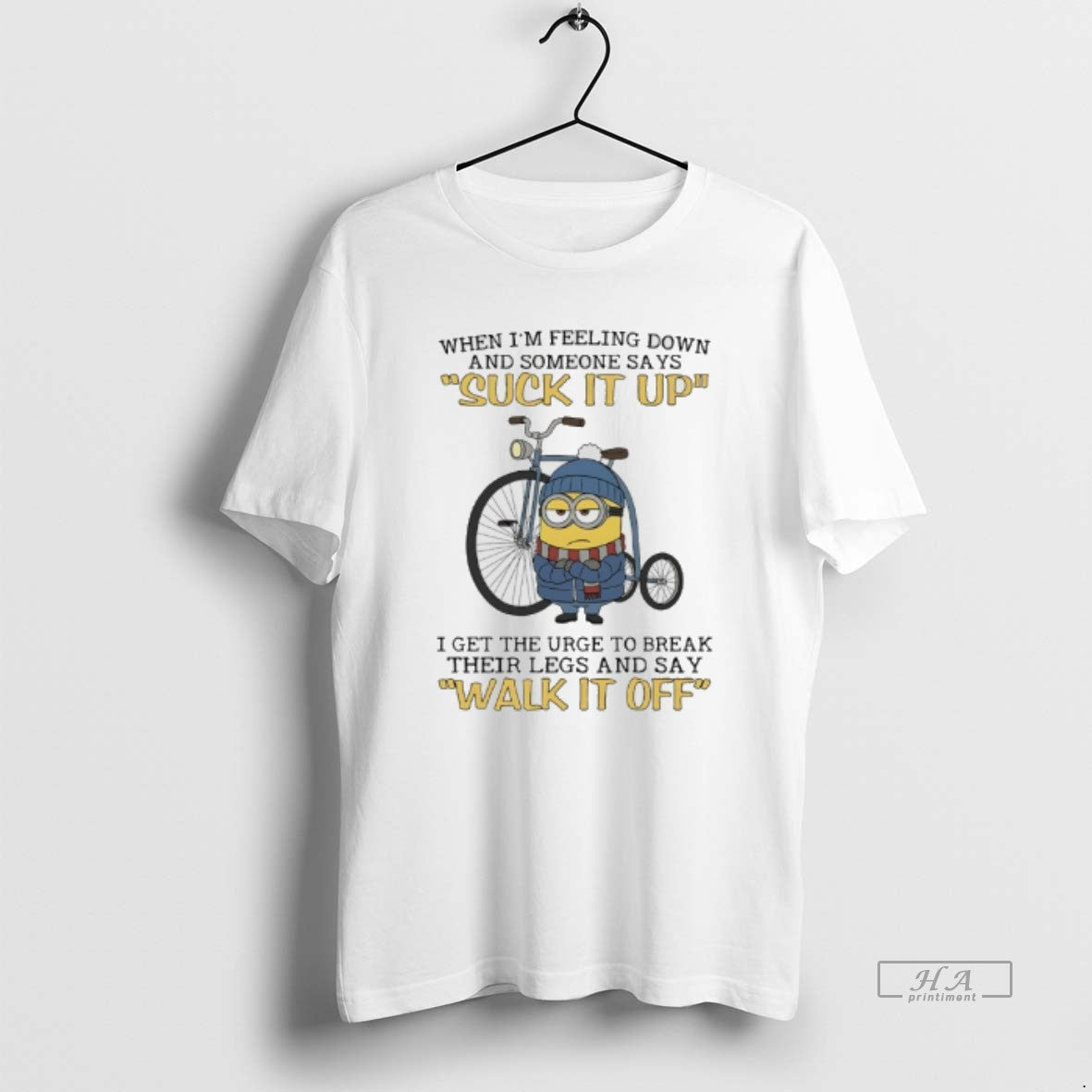Official Minions When Im Feeling Down And Someone Says Suck It Up I Get The T-Shirts, Hoodie, Sweatshirt | AU18TeeNovaLab.com
