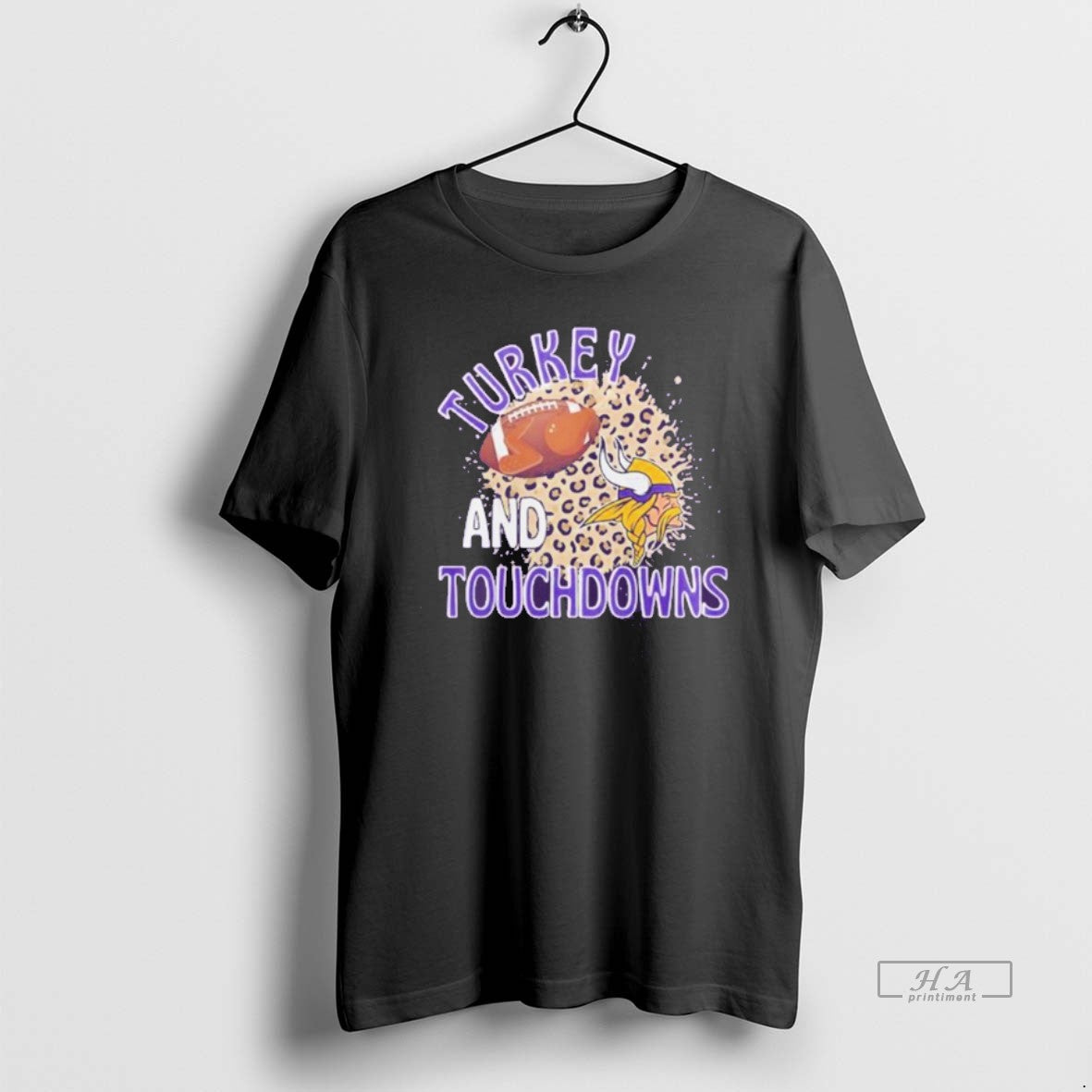 Official Minnesota Vikings Turkey And Touchdowns Thanksgiving