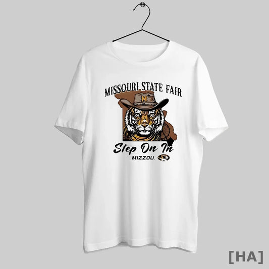 Official Missouri State Fair Step On In Missouri Tigers Cowboy