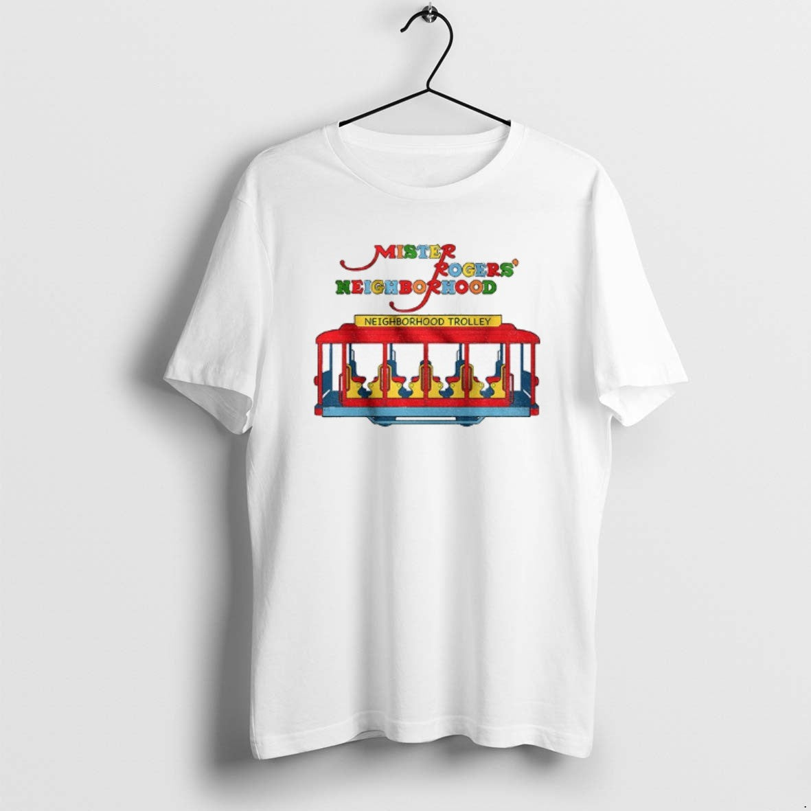 Official Mister Rogers Neighborhood Trolley T-Shirts, Hoodie, Sweatshirt | AU18TeeNovaLab.com