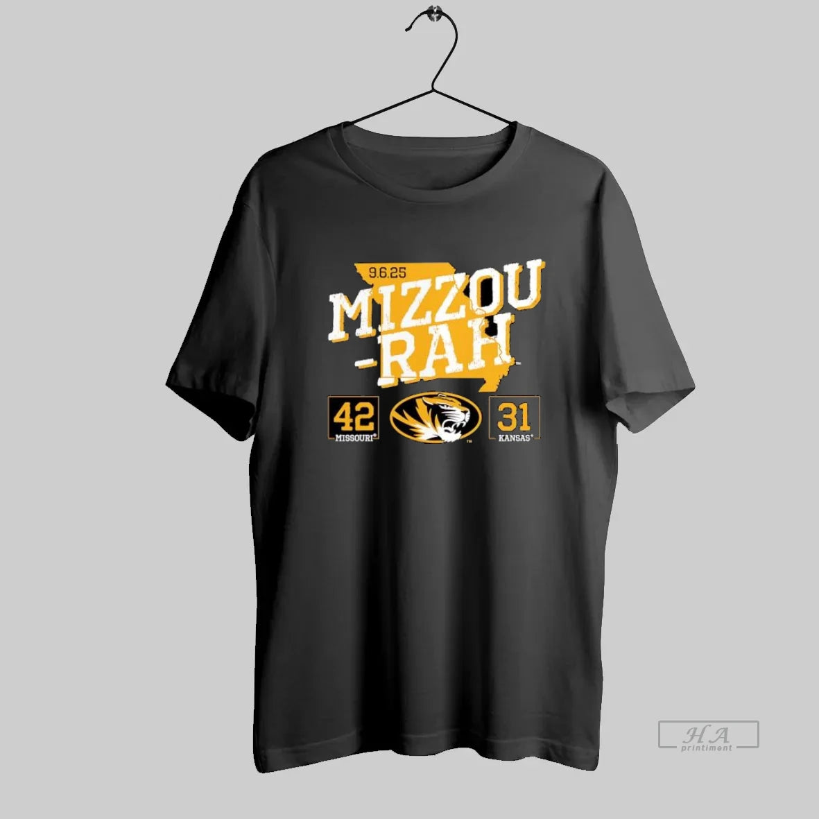 Official Mizzou Rah Missouri Kansas 42 To 31 Football