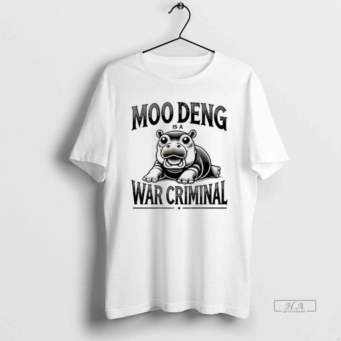Official Moo Deng Is A War Criminal T-Shirts, Hoodie, Sweatshirt | AU18TeeNovaLab.com