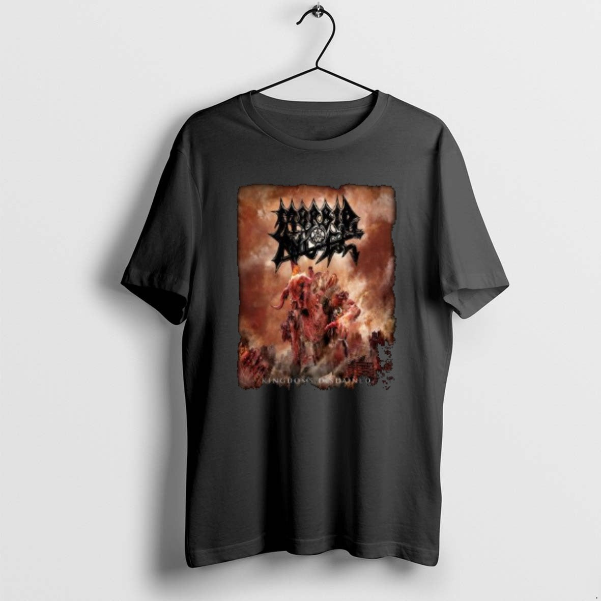 Official Morbid Angel Kingdoms Disdained Circle Black T-Shirts, Hoodie, Sweatshirt | AU18TeeNovaLab.com