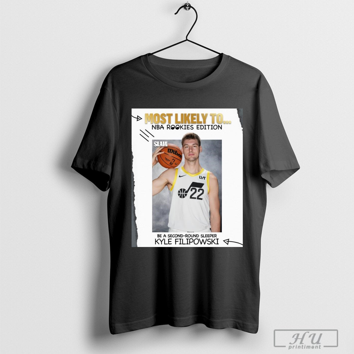 Most Likely To Nba Rookies Edition Be A Second Round Sleeper Kyle Filipowski Utah Jazz Poster