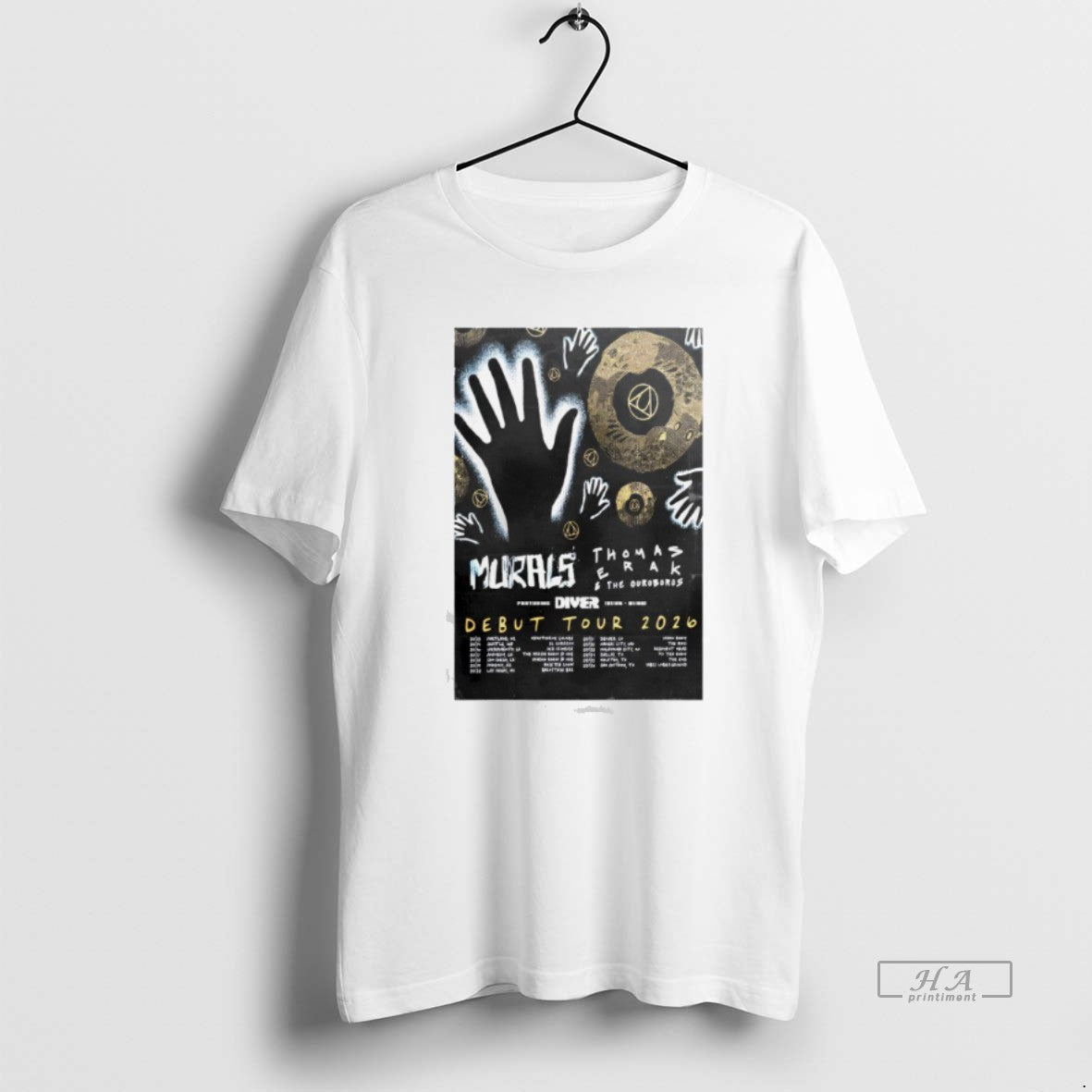 Official Murals Debut Tour 2026 T-Shirts, Hoodie, Sweatshirt | AU18TeeNovaLab.com
