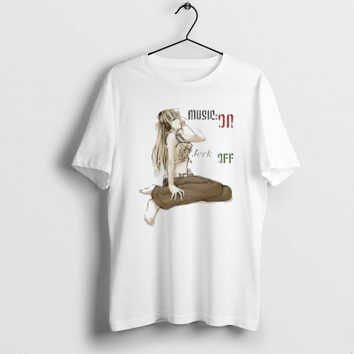 Official Music On Jerk Off Anime T-Shirts, Hoodie, Sweatshirt | AU18TeeNovaLab.com