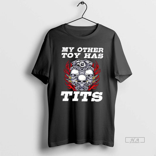 Official My Other %ce%a4%ce%bf%cf%85 Has Tits Skulls T-Shirts, Hoodie, Sweatshirt | AU18TeeNovaLab.com