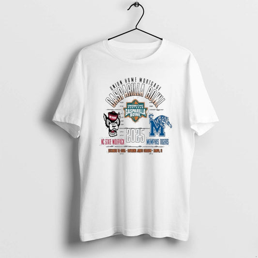 Official Nc State Wolfpack Vs Memphis Tigers 2025 Union Home Mortgage Gasparilla Bowl T-Shirts, Hoodie, Sweatshirt