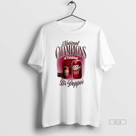 Official National Champions Dr Pepper Graphic Circle T-Shirts, Hoodie, Sweatshirt | AU18TeeNovaLab.com
