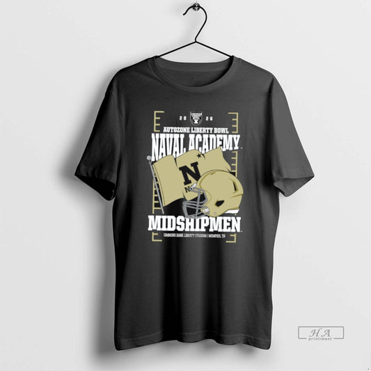Official Navy Midshipmen 2026 Autozone Liberty Bowl Helmet T-Shirts, Hoodie, Sweatshirt | AU18TeeNovaLab.com