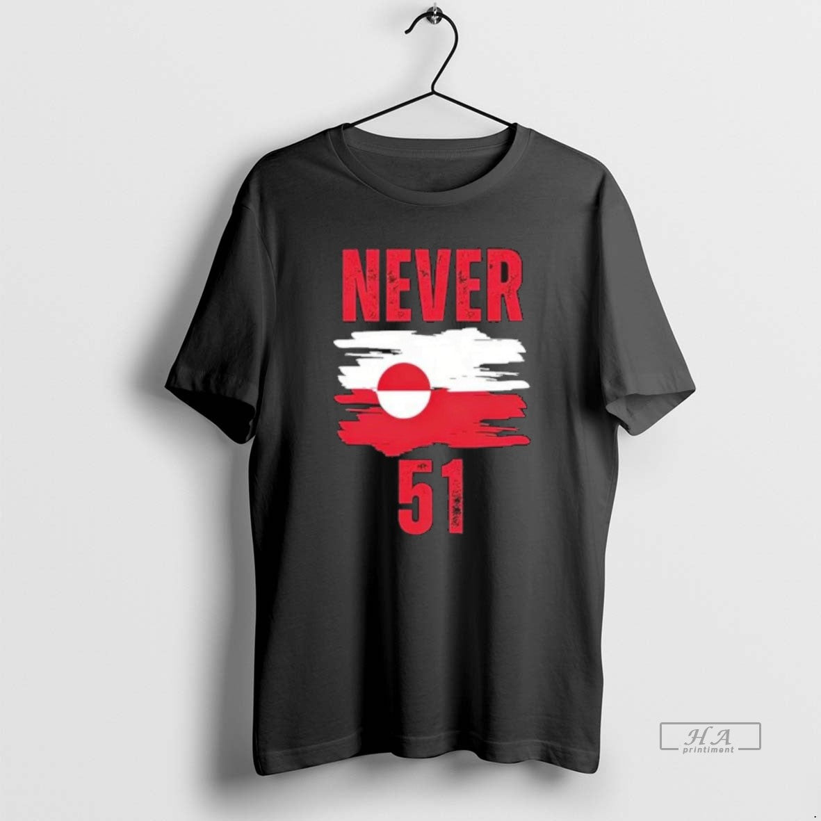 Official Never 51 Greenland Is Not For Sale T-Shirts, Hoodie, Sweatshirt | AU18TeeNovaLab.com