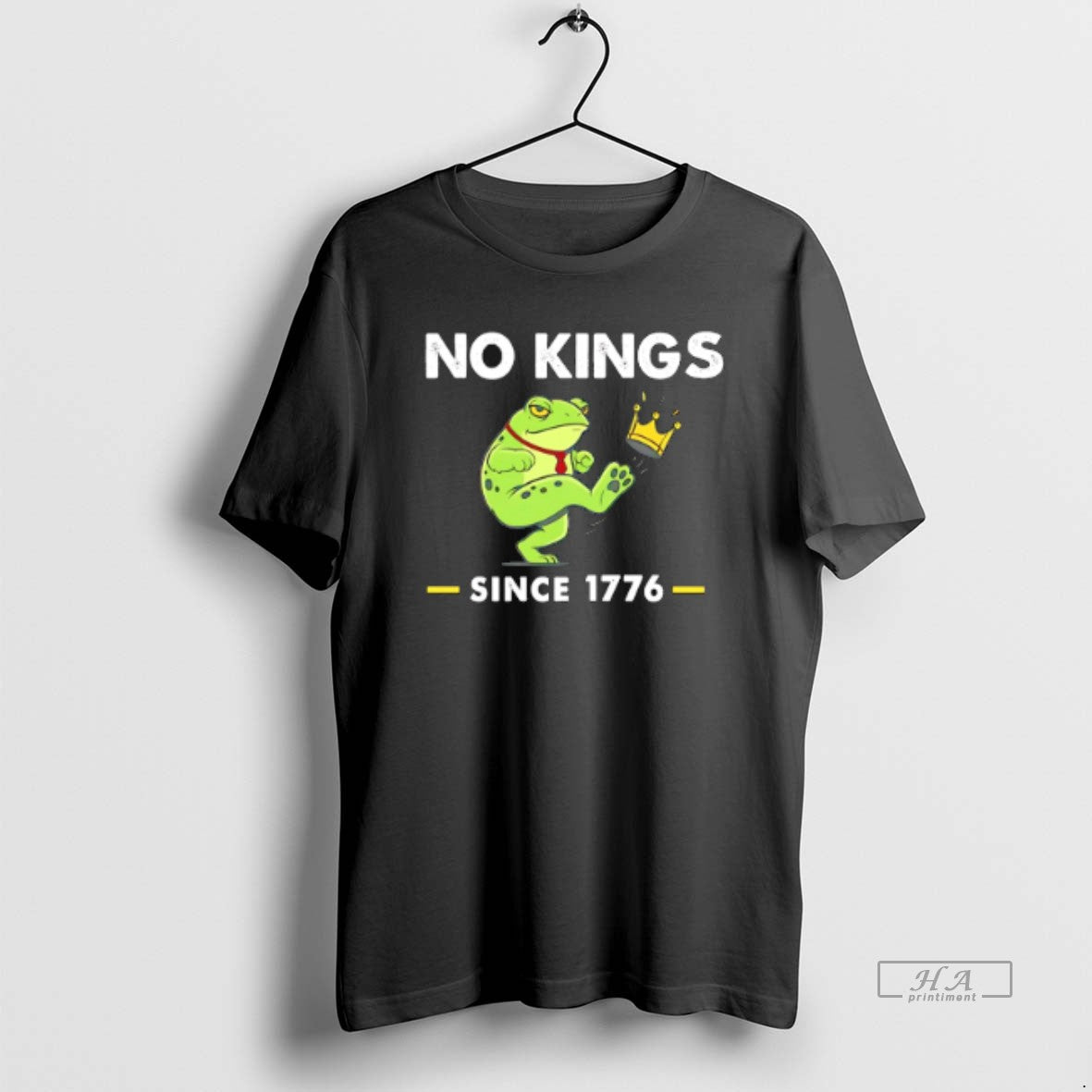 Official No Kings Frog Statue Of Ribbity