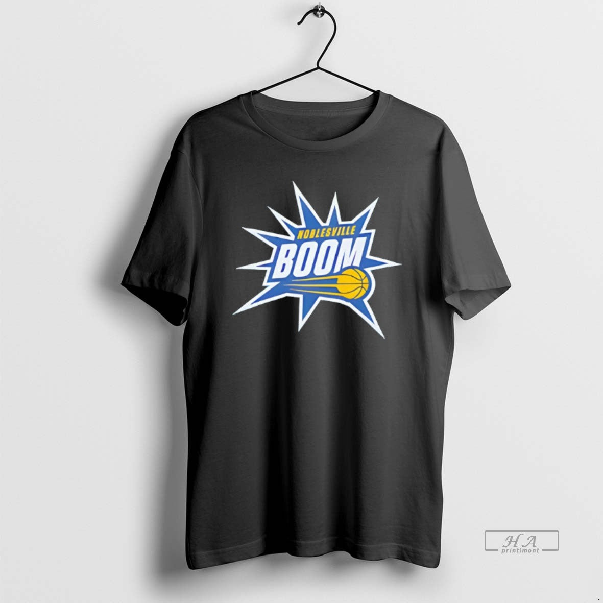 Official Noblesville Boom Indiana Pacers Basketball Logo T-Shirts, Hoodie, Sweatshirt | AU18TeeNovaLab.com