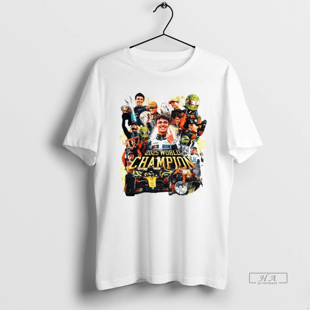 Official Norris 2025 F1 World Champion Racing Graphic T-Shirts, Hoodie, Sweatshirt | AU18TeeNovaLab.com