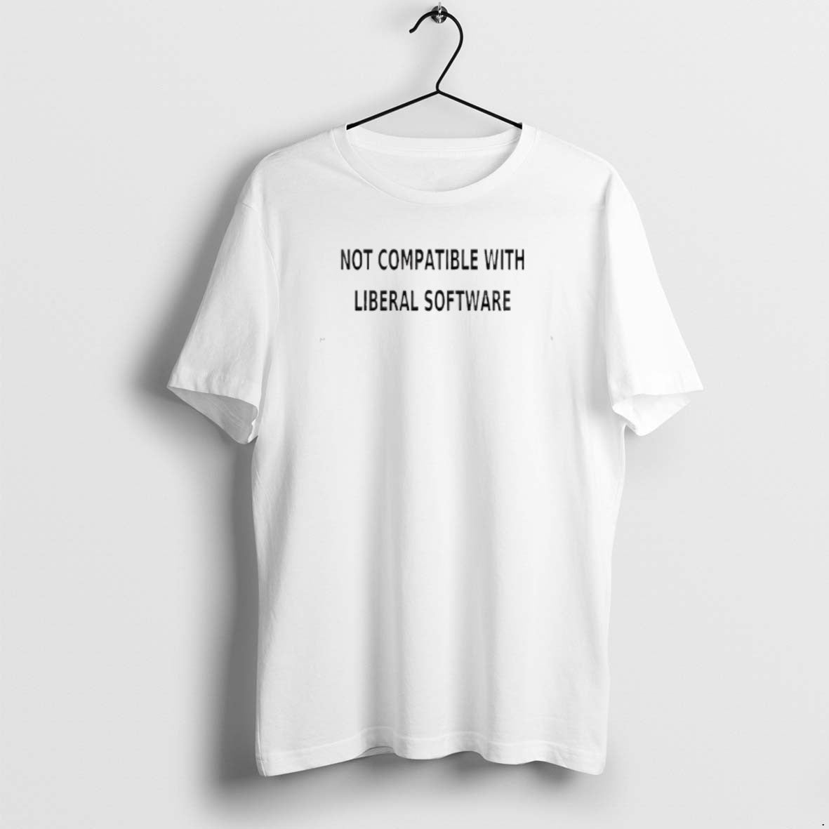 Official Not Compatible With Liberal Software T-Shirts, Hoodie, Sweatshirt | AU18TeeNovaLab.com