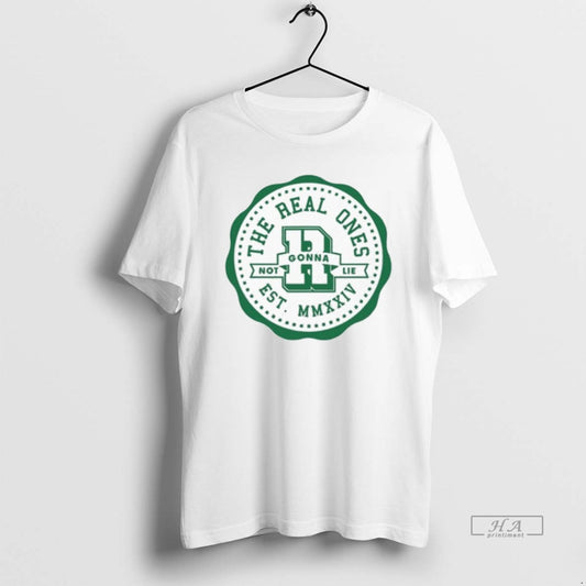 Official Not Gonna Lie The Real Ones Badge Est 2025 T-Shirts, Hoodie, Sweatshirt | AU18TeeNovaLab.com