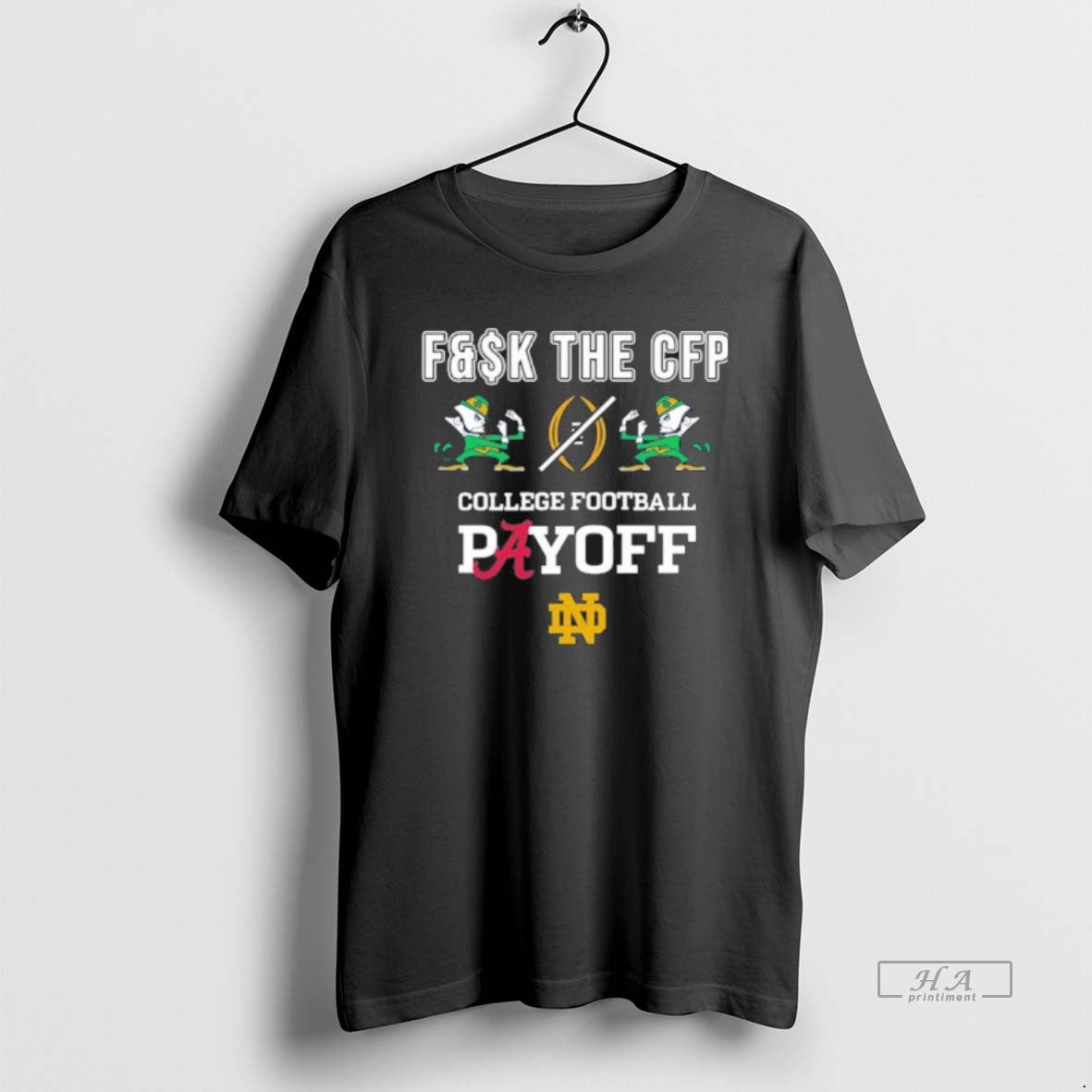 Official Notre Dame Fighting Irish Fuck The College Football Playoff 2025 T-Shirts, Hoodie, Sweatshirt | AU18TeeNovaLab.com