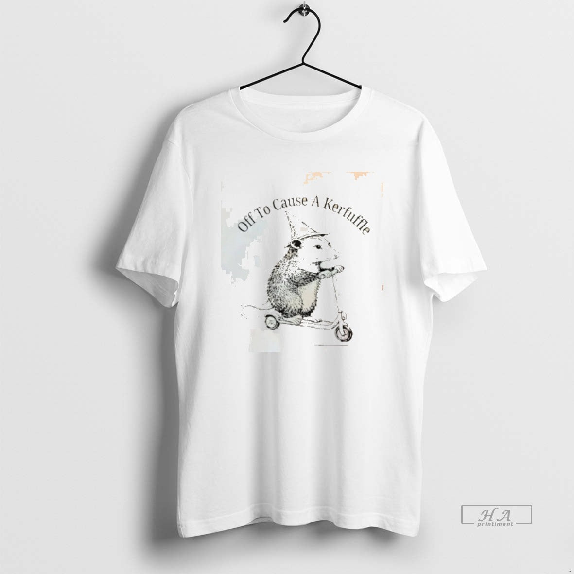 Official Off To Cause A Kerfuffle Rat Tee Hoodie, Sweatshirt | AU18TeeNovaLab.com