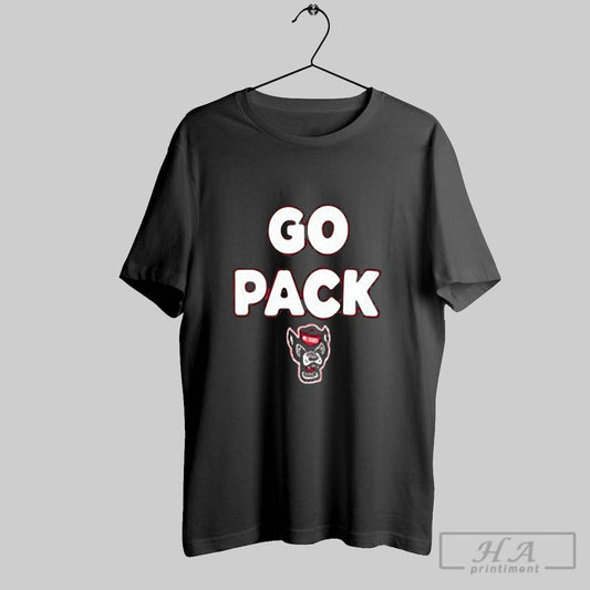 Official Official Nc State Wolfpack Go Pack Slogan Shirts