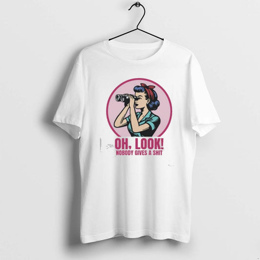 Official Oh Look Nobody Gives A Shit T-Shirts, Hoodie, Sweatshirt | AU18TeeNovaLab.com