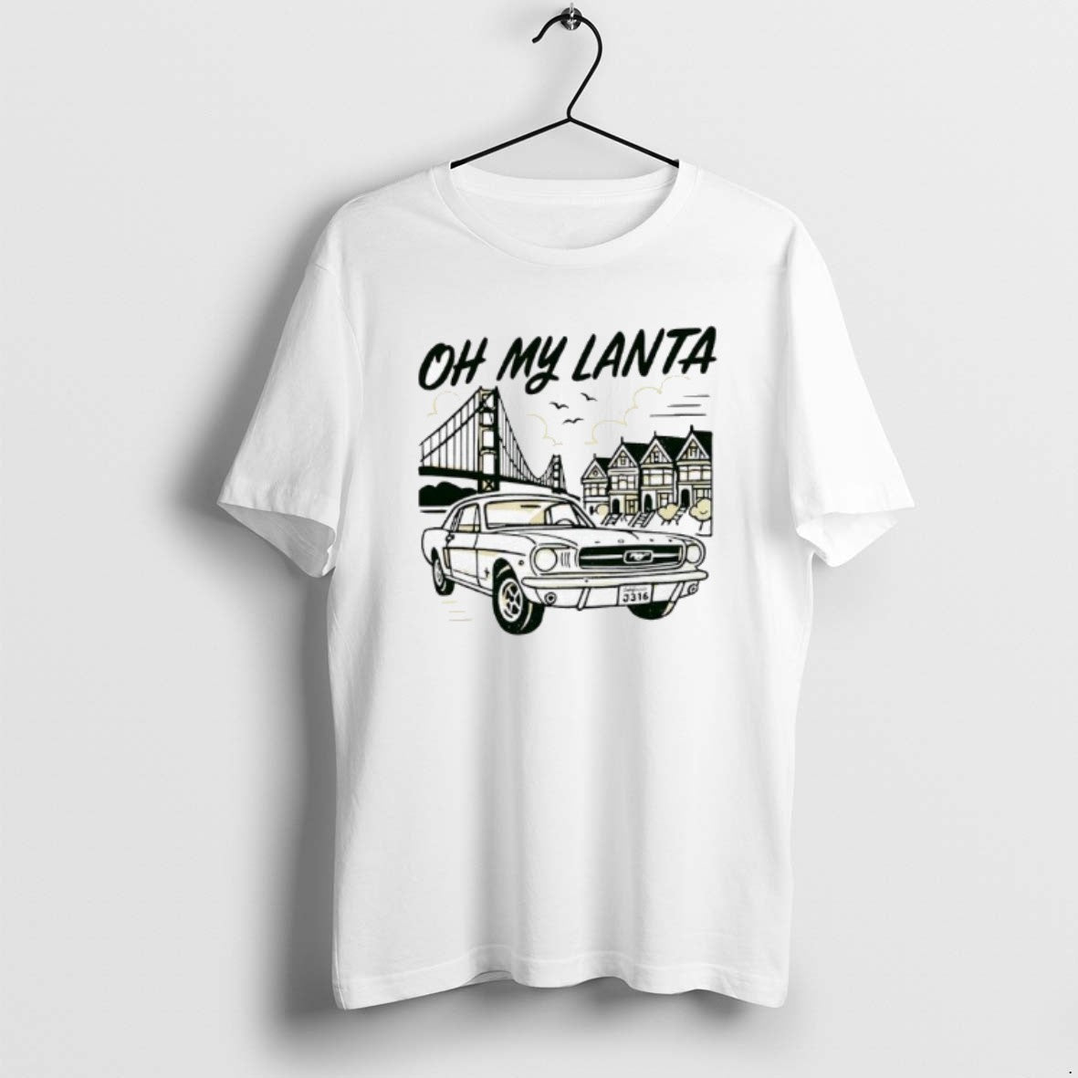 Official Oh My Lanta Car Graphic T-Shirts, Hoodie, Sweatshirt | AU18TeeNovaLab.com