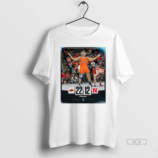Official Oklahoma State Cowboys Vs Nebraska Cornhuskers Final Score 22 12 T-Shirts, Hoodie, Sweatshirt | AU18TeeNovaLab.com