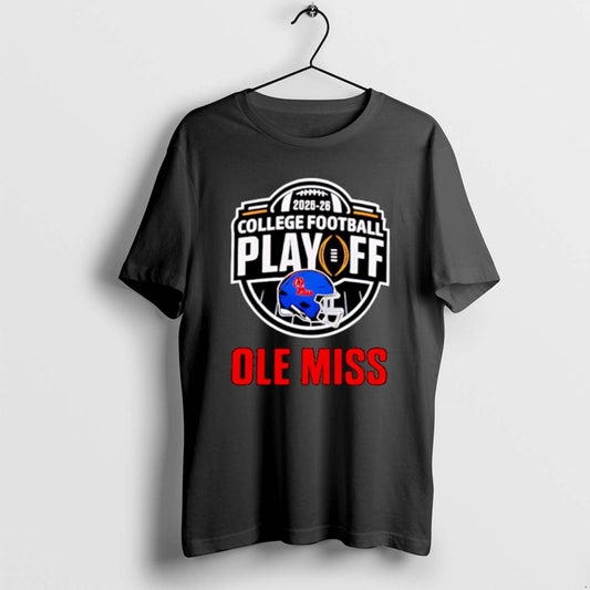 Official Ole Miss College Football Playoff 2025 26 Logo Christmas