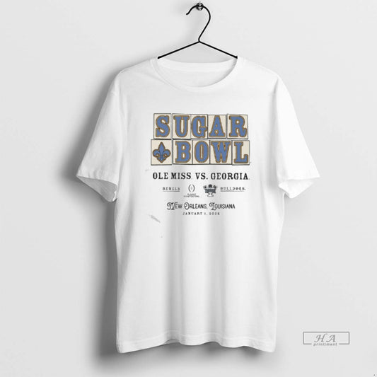 Official Ole Miss Vs Georgia 2026 Allstate Sugar Bowl T-Shirts, Hoodie, Sweatshirt | AU18TeeNovaLab.com