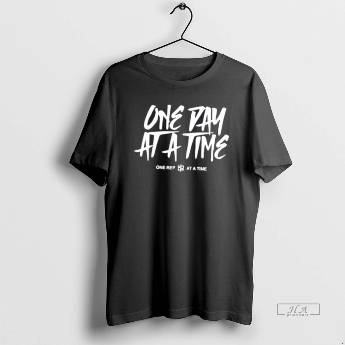 Official One Day At A Time One Rep At A Time Tee Hoodie, Sweatshirt | AU18TeeNovaLab.com
