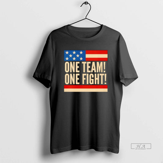 Official One Team One Fight Usa Flag T-Shirts, Hoodie, Sweatshirt | AU18TeeNovaLab.com