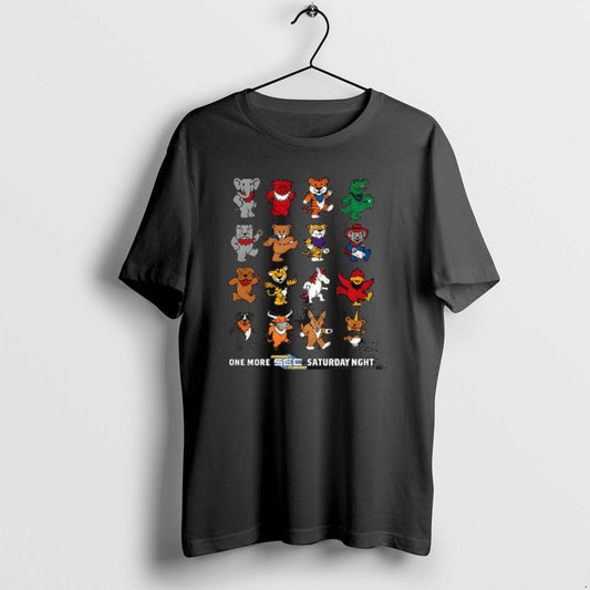 Official One More Sec Football Saturday Night Mascot Cartoon T-Shirts, Hoodie, Sweatshirt | AU18TeeNovaLab.com