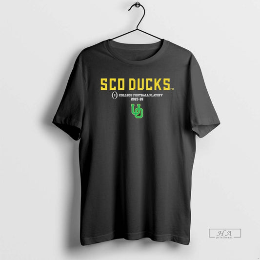 Official Oregon Football 2025 Cfp Sco Ducks T-Shirts, Hoodie, Sweatshirt | AU18TeeNovaLab.com