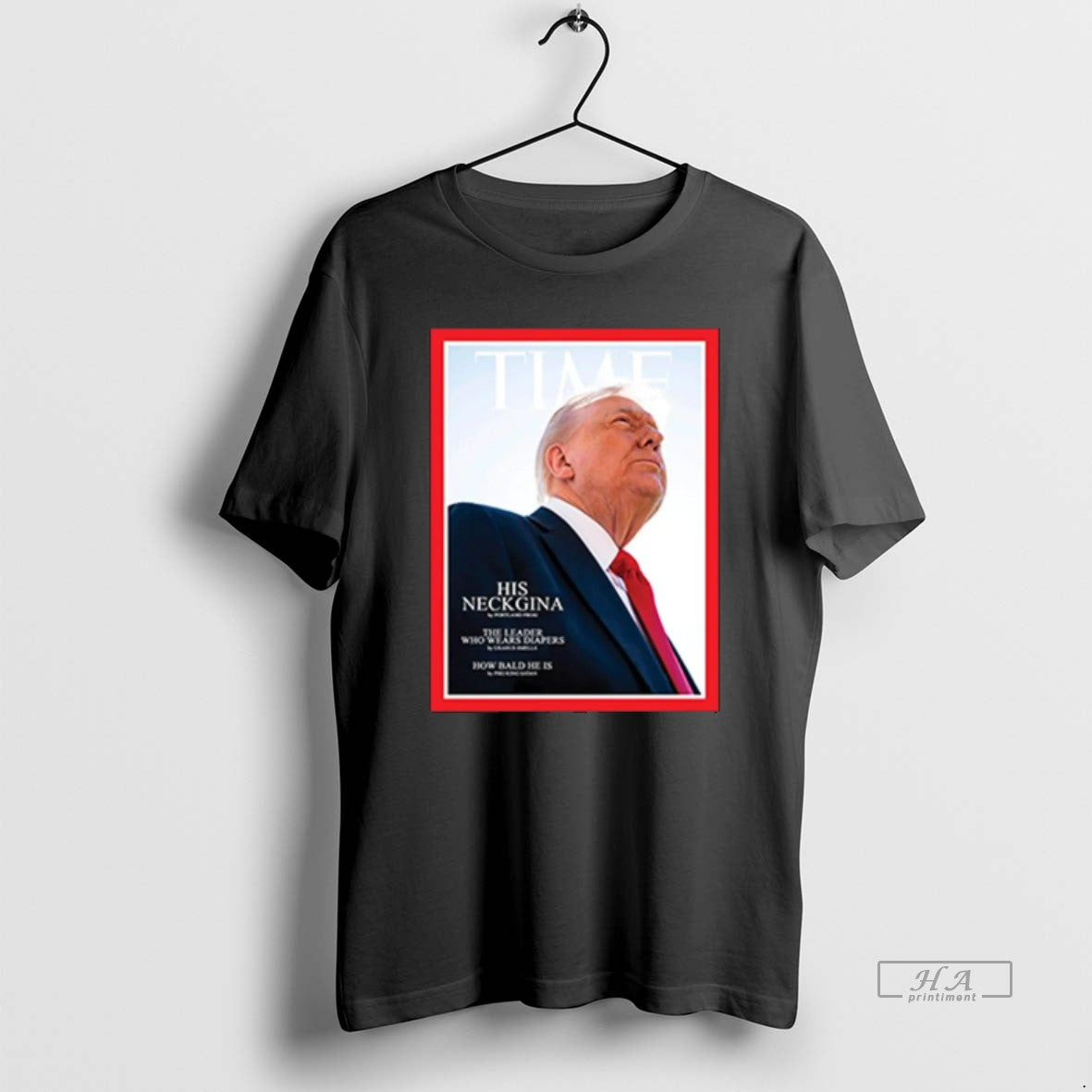Official Parody Of Trump On Magazine Cover