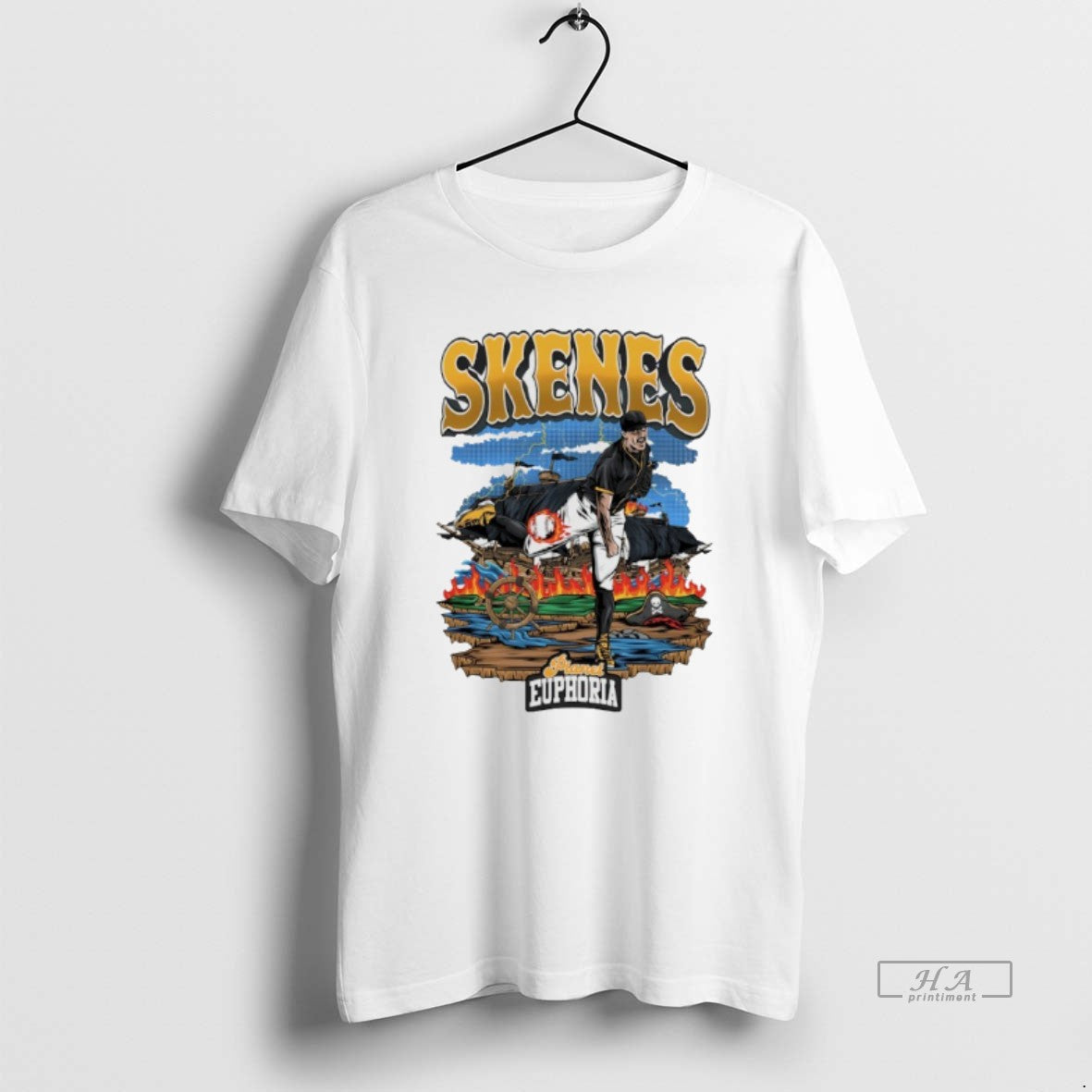 Official Paul Skenes Pittsburgh Pirates Baseball Player Graphic T-Shirts, Hoodie, Sweatshirt | AU18TeeNovaLab.com