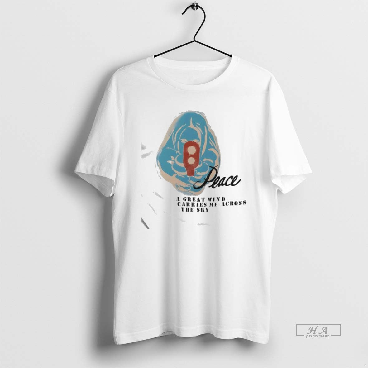 Official Peace A Great Wind Carries Me Across The Sky T-Shirts, Hoodie, Sweatshirt | AU18TeeNovaLab.com