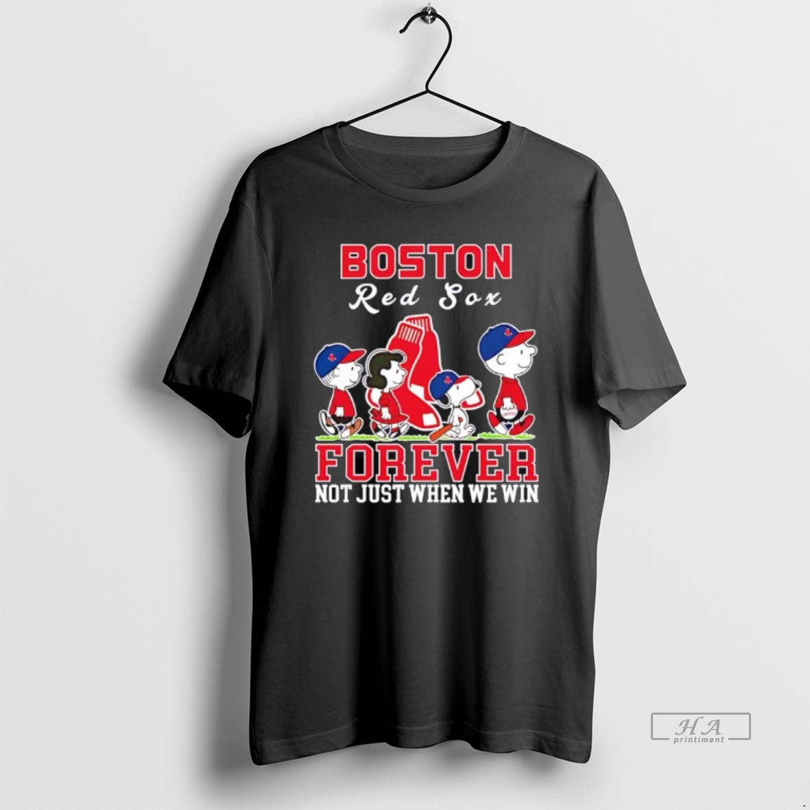 Official Peanuts Boston Red Sox Forever Not Just When We Win Graphic T-Shirts, Hoodie, Sweatshirt | AU18TeeNovaLab.com