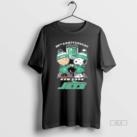 Official Peanuts X New York Jets 1960 2025 66th Anniversary T-Shirts, Hoodie, Sweatshirt | AU18TeeNovaLab.com