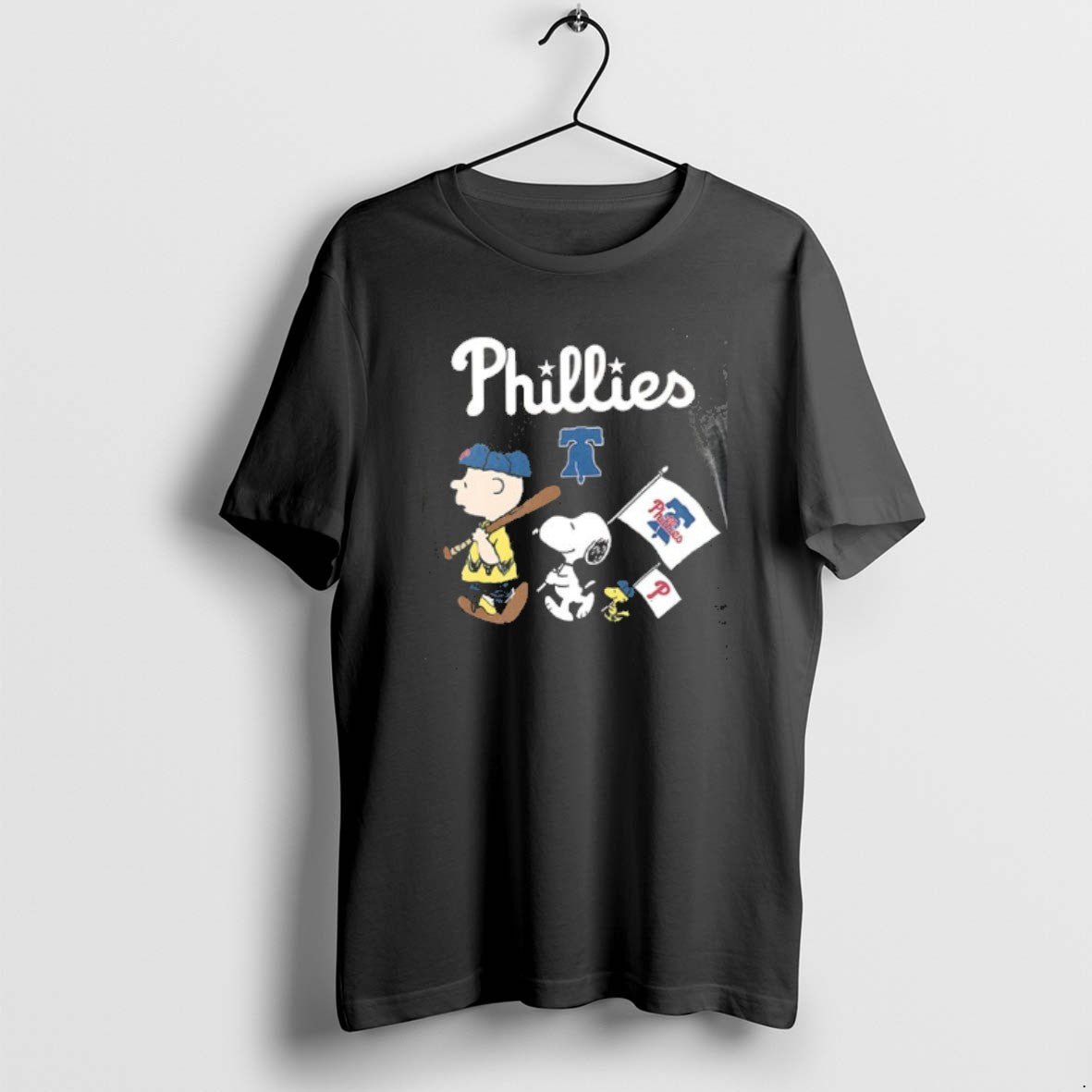 Official Philadelphia Phillies X Peanuts Flag 2 Sided T-Shirts, Hoodie, Sweatshirt | AU18TeeNovaLab.com